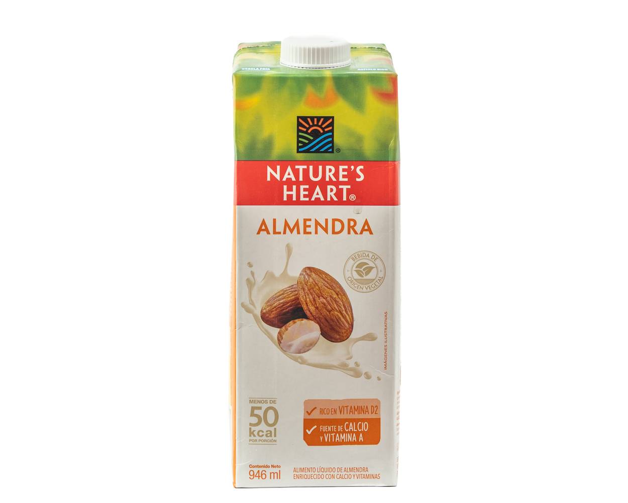 Nature's heart leche de almendra (caja 946 ml)