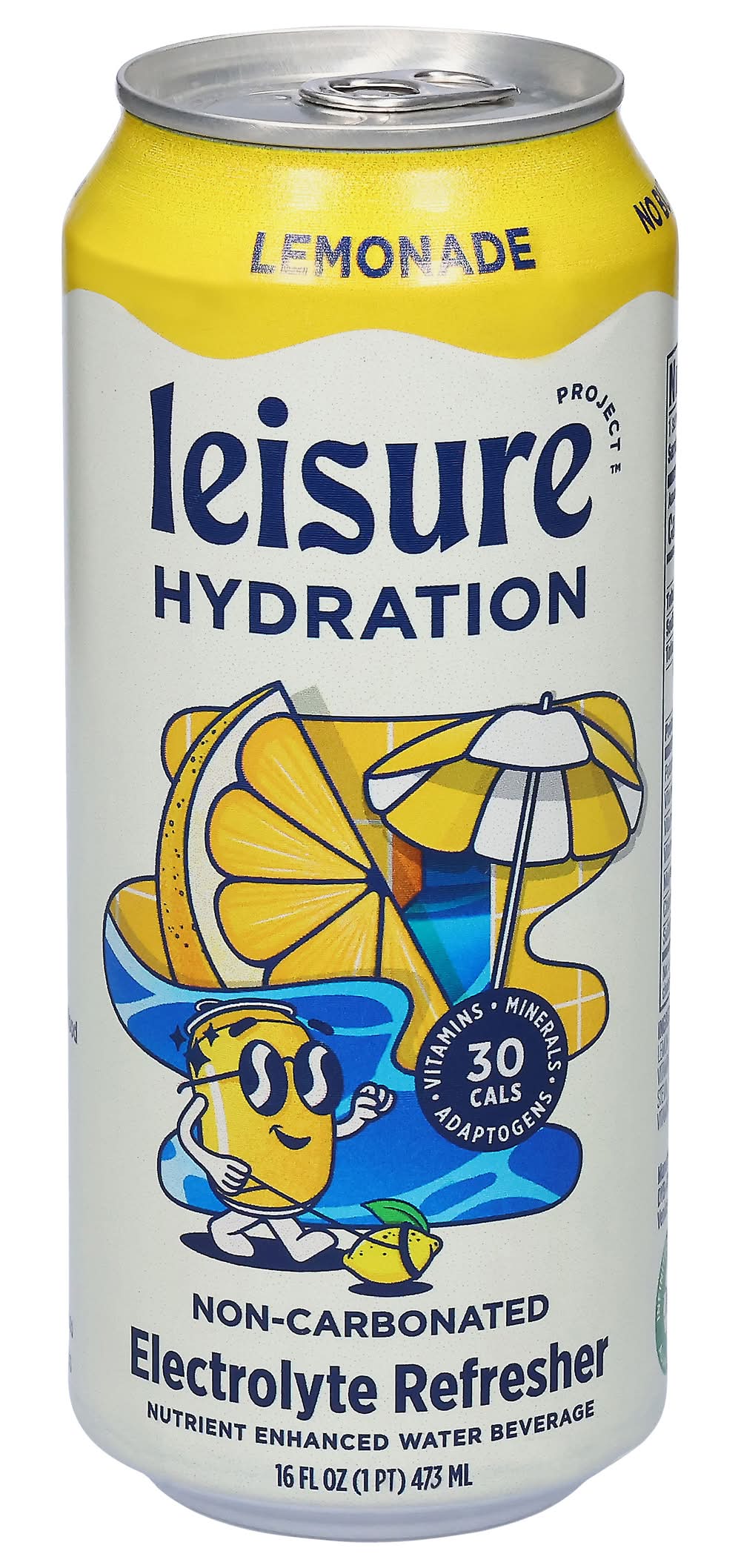Leisure Electrolyte Refresher Drink, Lemonade (16 fl oz)