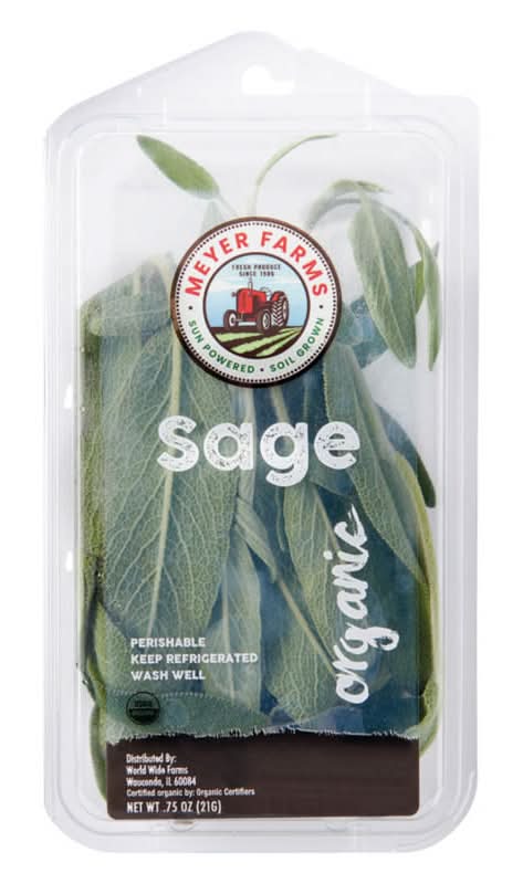 Organic Fresh Herbs Sage