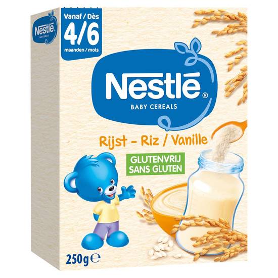 Nestlé Baby Cereals Riz-Vanille 6 Mois 250 g