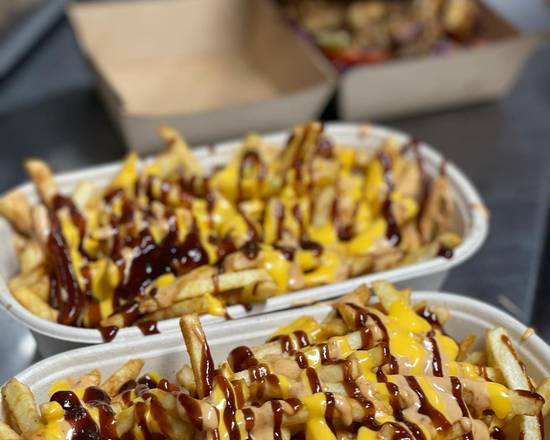 Cheesy loded fries