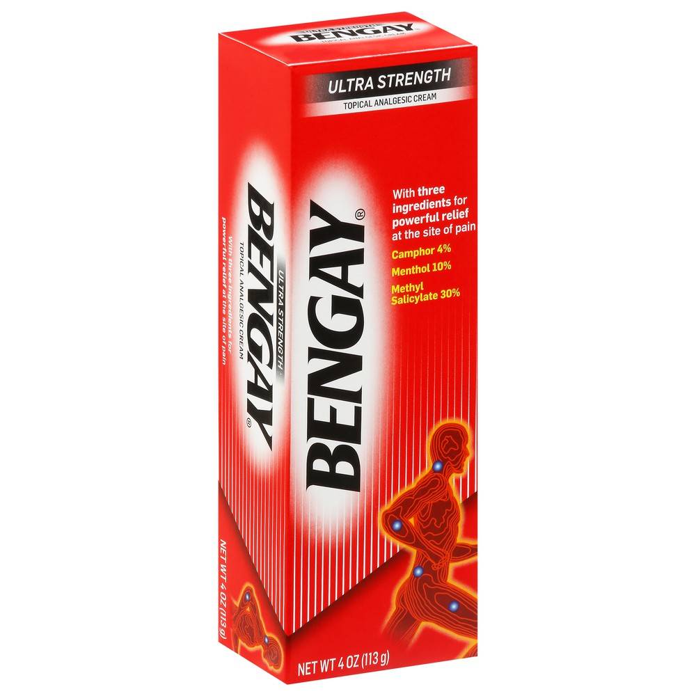 BENGAY Ultra Strength Pain Relief Cream (4 oz)