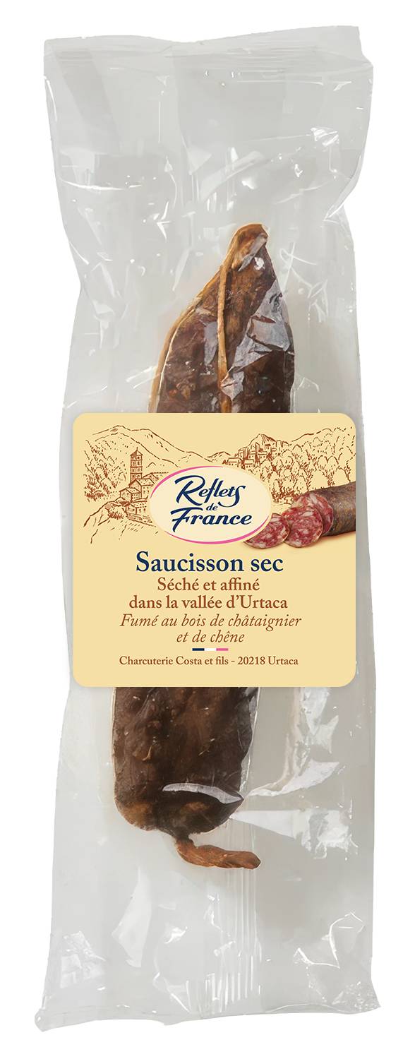 Reflets de France - Saucisson sec séché et affiné en corse (260g)