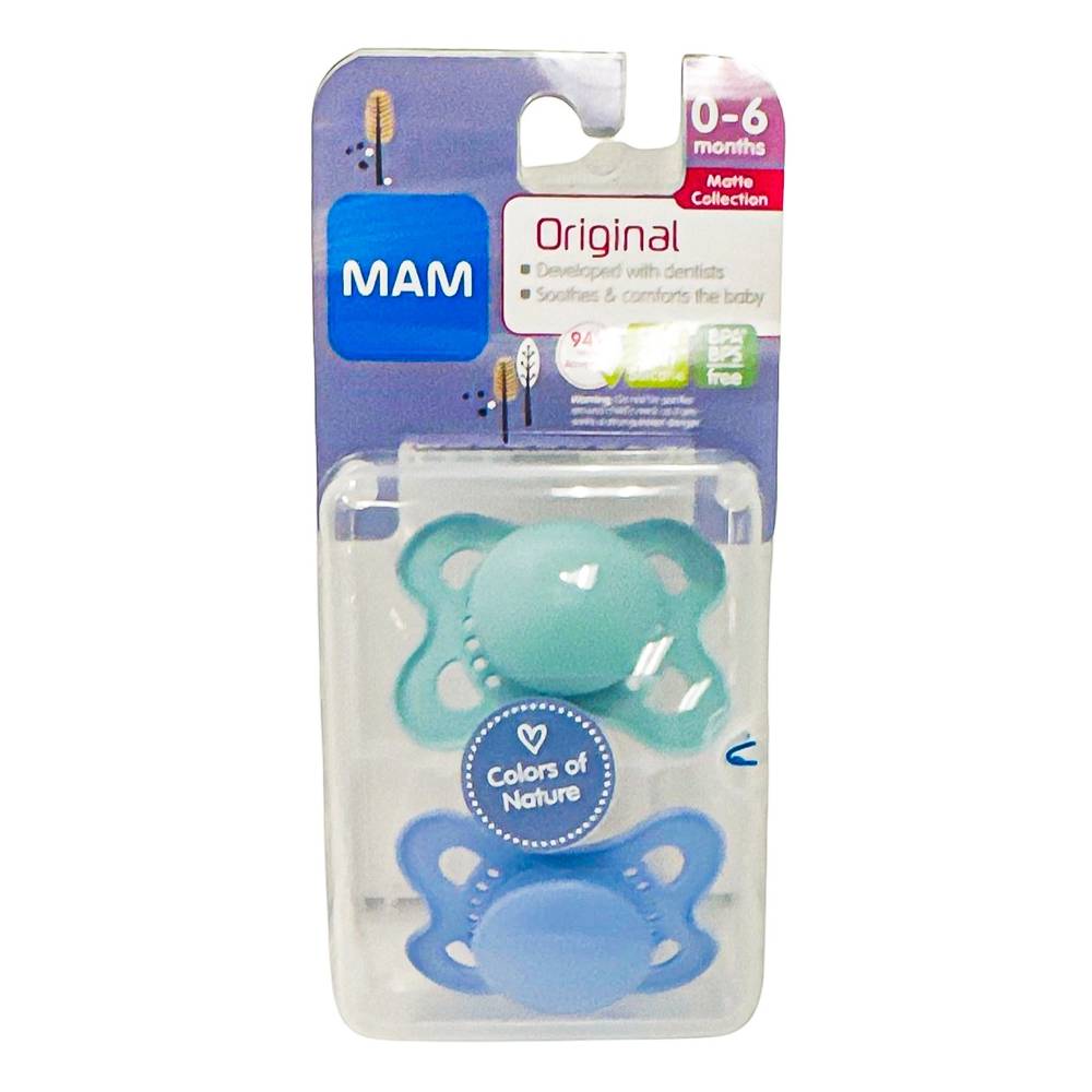 Mam Matte Original Unprinted Pacifier (0-6 months)