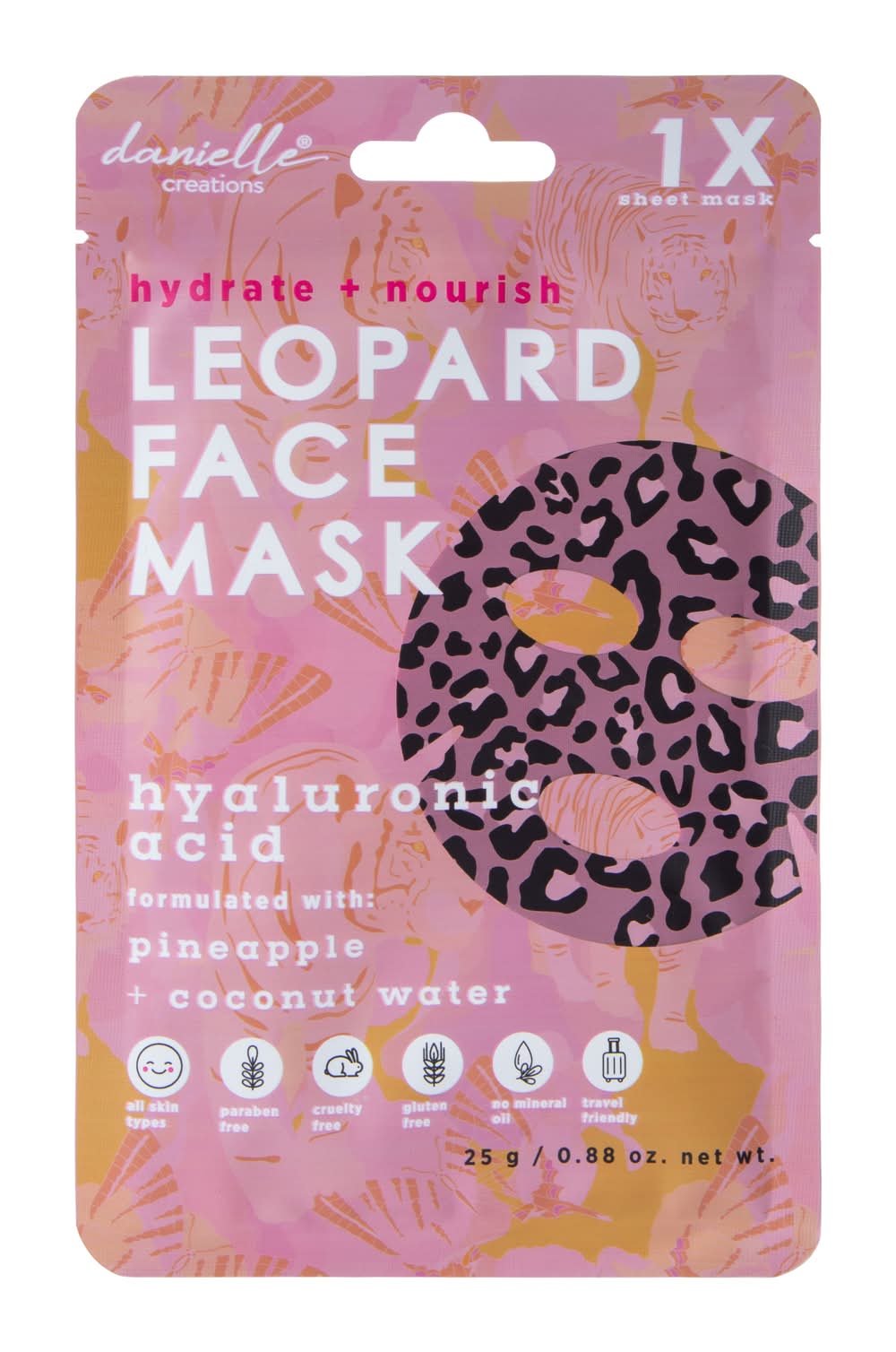 Danielle Creations® Printed Face Mask 0.88oz Rainbow