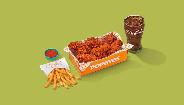 6 Spicy Bone-In Wings Combo