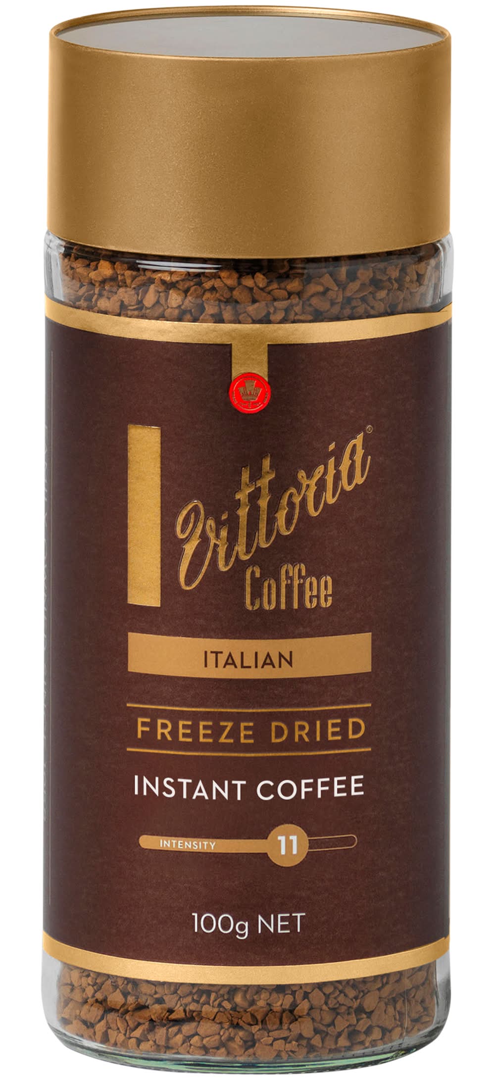 Vittoria Coffee Italian Freeze Dried Instant Coffee (100g)