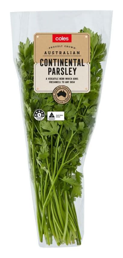 Coles Sleeved Herbs Parsley Continental 1 each