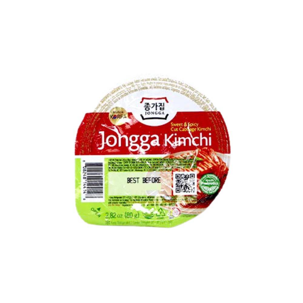 Jongga Sweet & Spicy Cut Cabbage Kimchi (80 g)