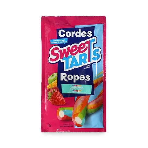 Sweet Tart Ropes Twisted Rainbow Punch 141g