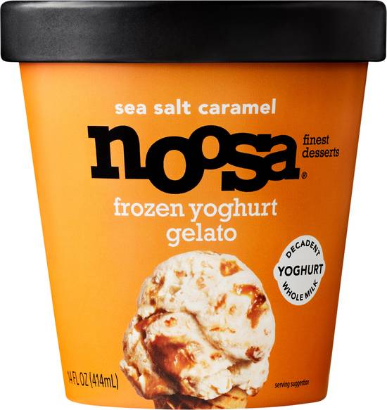 Noosa Sea Salt Caramel Gelato Frozen Yoghurt Delivery Near You Uber