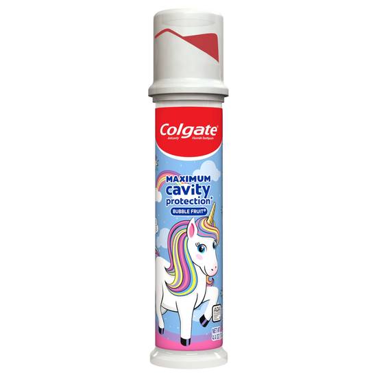 Colgate Kids Unicorn Toothpaste - Bubble Fruit Flavor, 4.4 oz