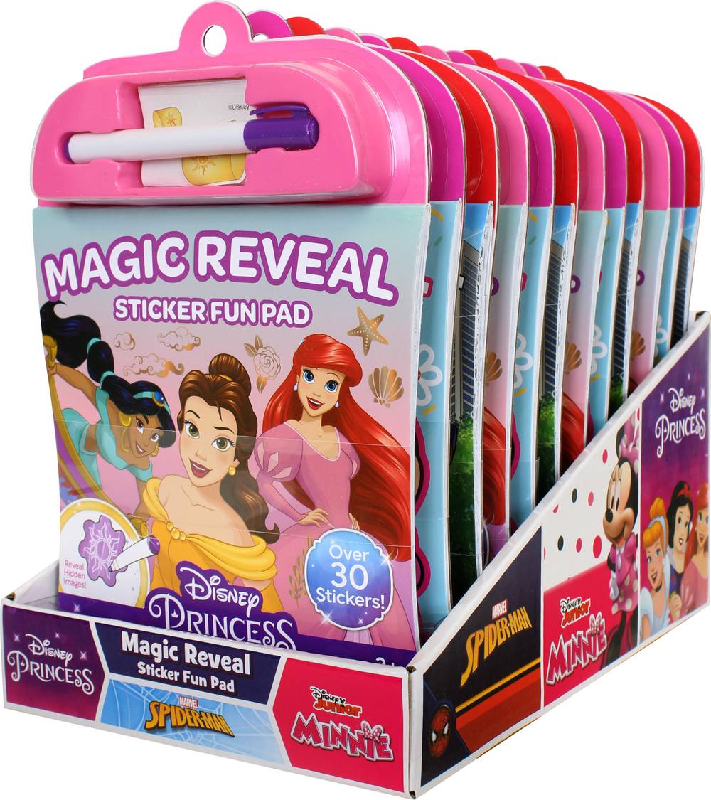 Magic Reveal Sticker Fun Pad, Assorted