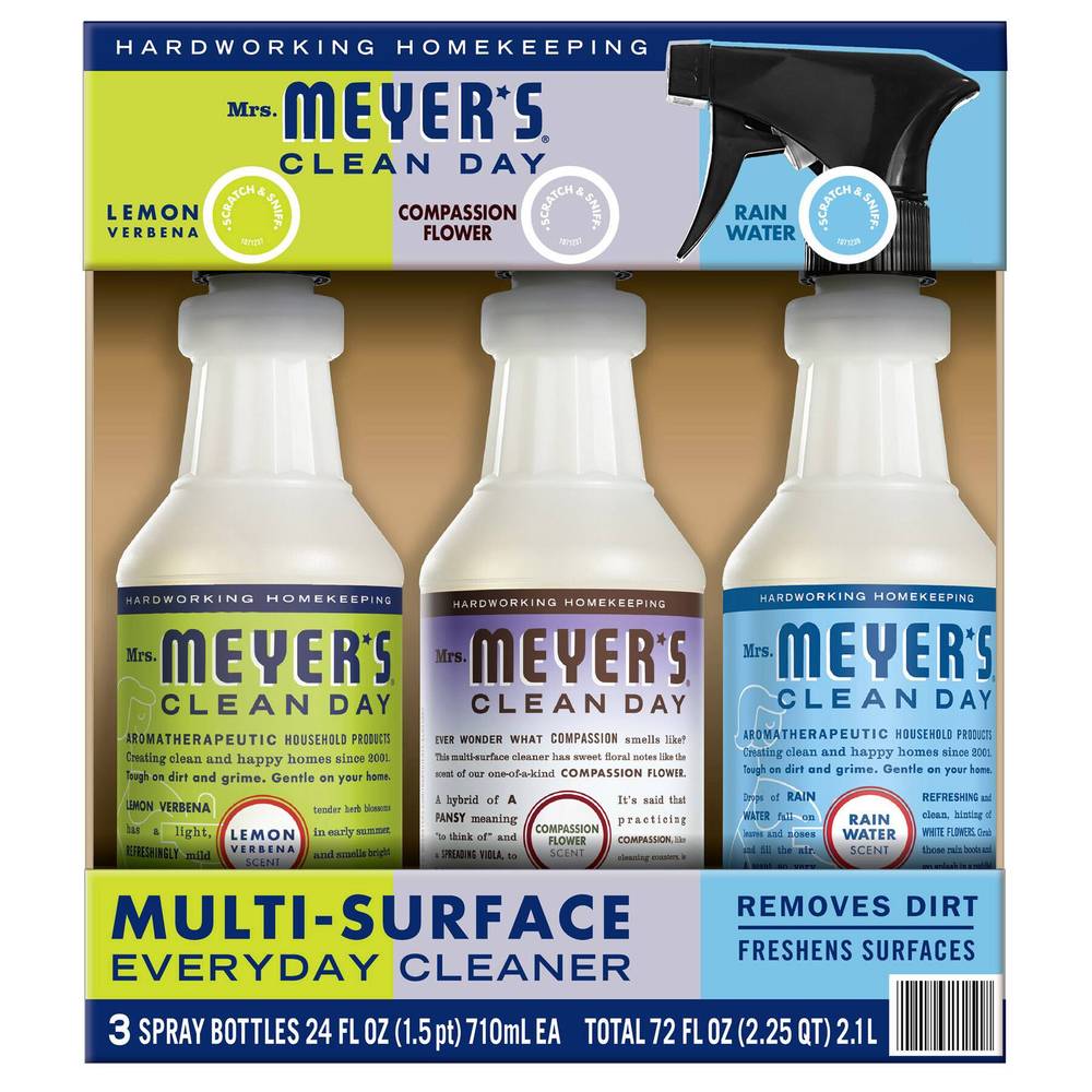 Mrs Meyers Multi-Surface Variety, 24 fl oz, 3-count