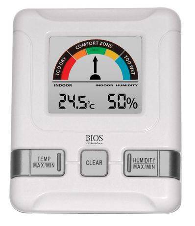 Bios Digital Indoor Hygrometer (1 unit)