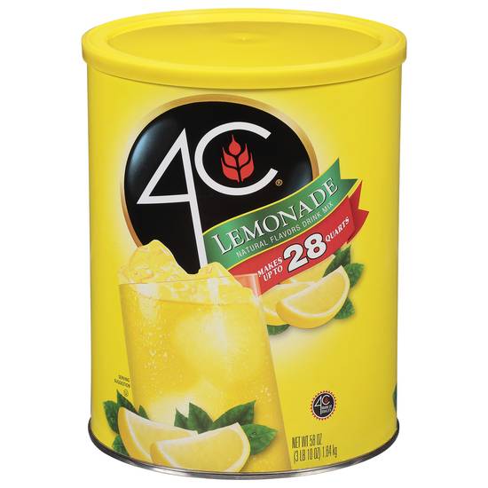 4C Foods Lemonade Drink Mix (58 oz)