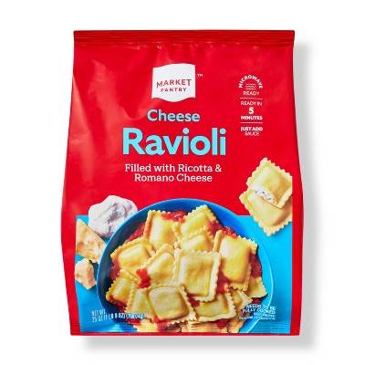 Market Pantry Frozen Cheese Ravioli Pasta (25 oz)