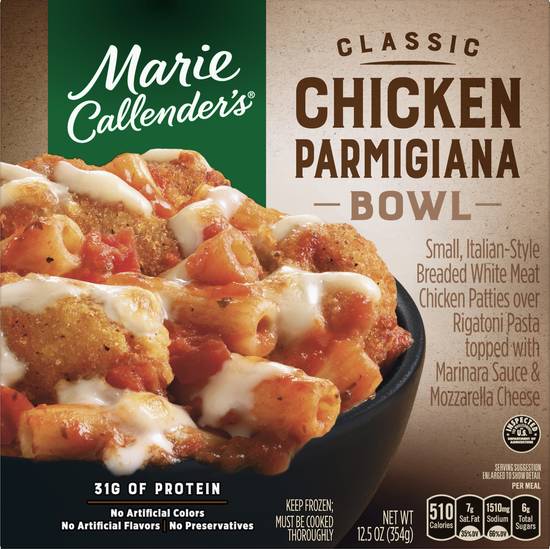 Marie Callender's Classic Chicken Parmigiana Bowl (12.5 oz)