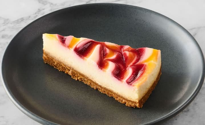Lemon & Raspberry Cheesecake