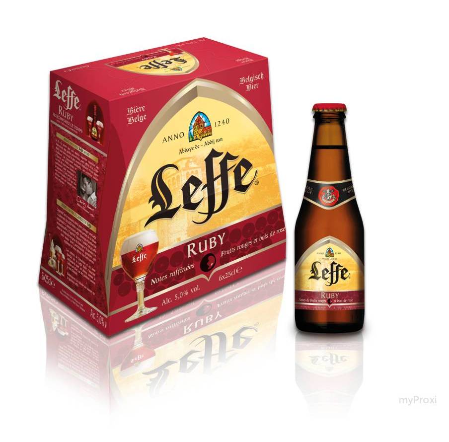 Leffe Ruby pack de 6