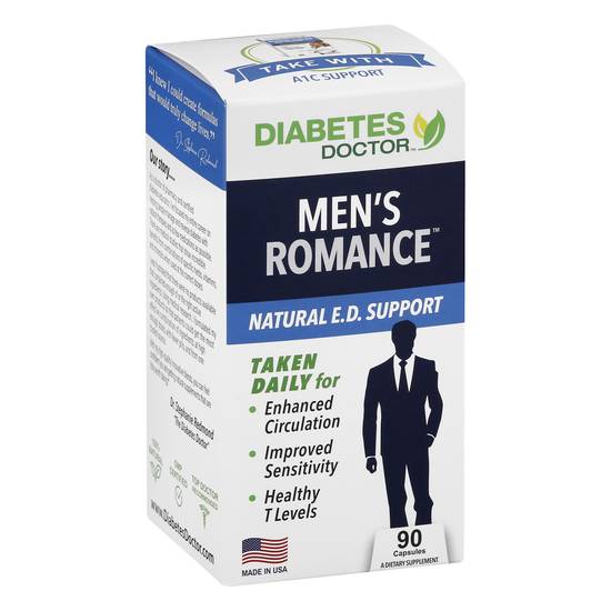 Diabetes Doctor Men's Romance Natural Booster Capsules