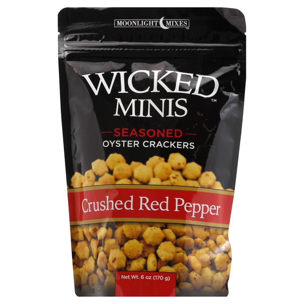 Wicked Crushed Red Pepper Mini Oysters Crackers (6 oz)