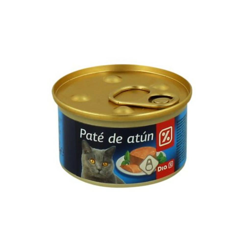 Alimento completo para gato adulto atún DIA 85 g.