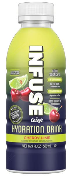 Infuse by Casey's Cherry Lime Hydration Drink 16.9oz