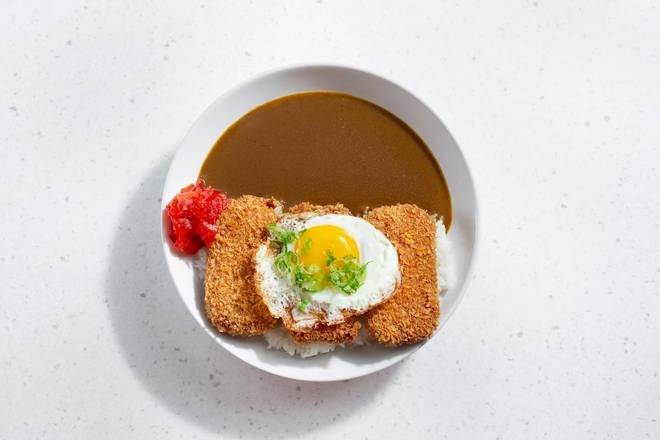 Spam Katsu and Fried Egg