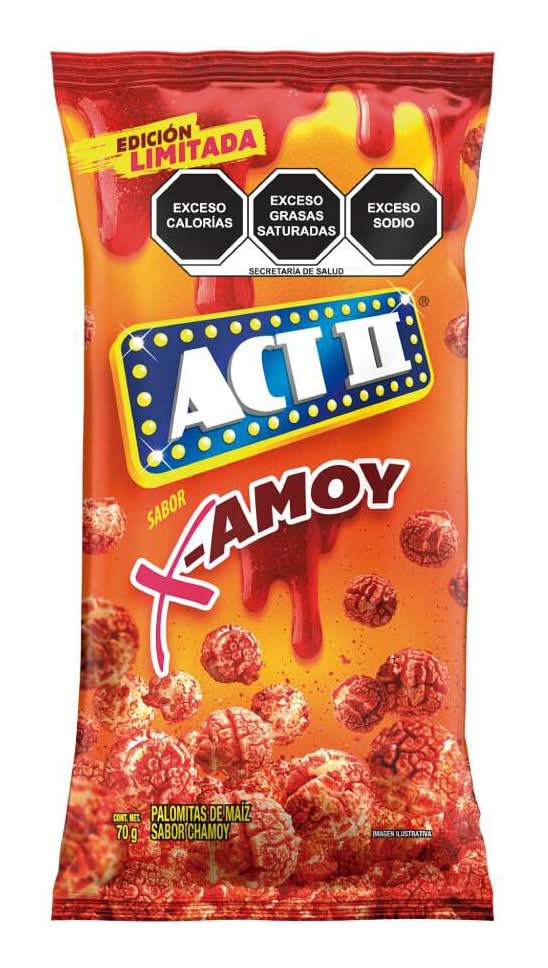 Act II · Palomitas de maíz, chamoy (70 g)