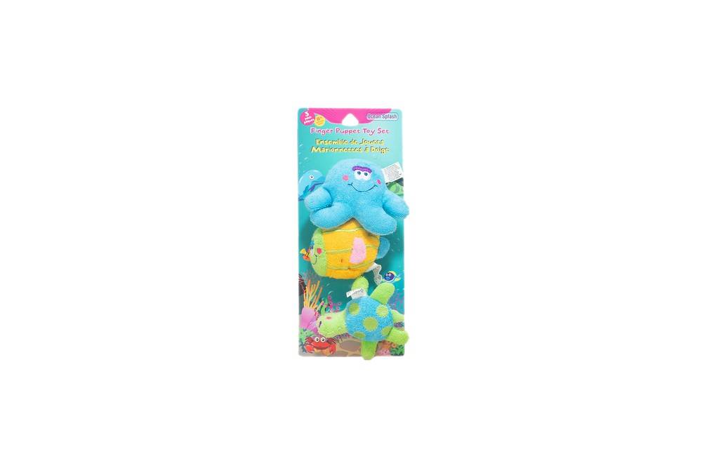 On the Go! Ocean Splash Finger Puppet Toy Set