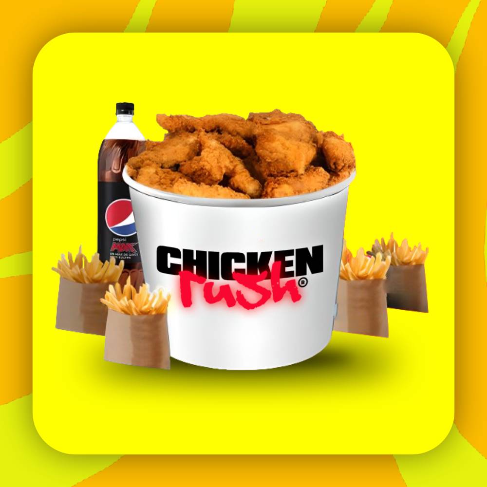 🍗⚡ MENU MEGA RUSH BUCKET