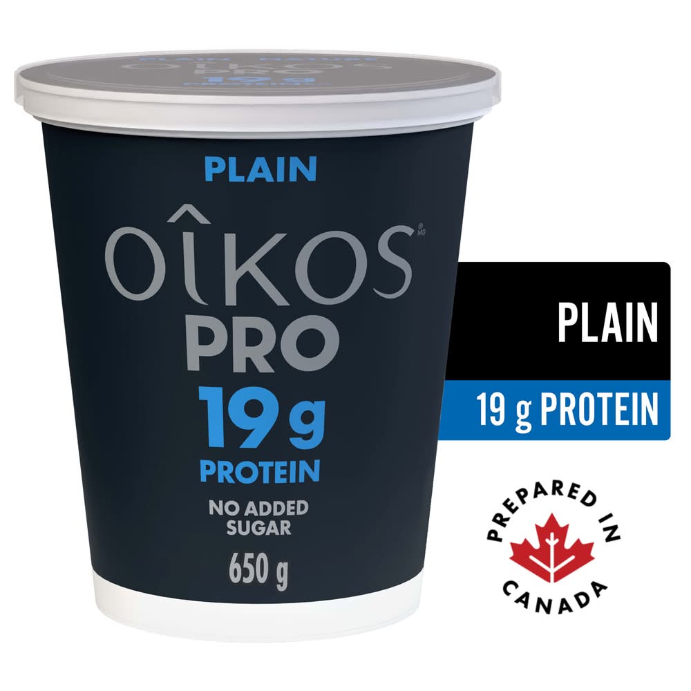 Oikos Pro Plain Greek Yogurt (650 g)