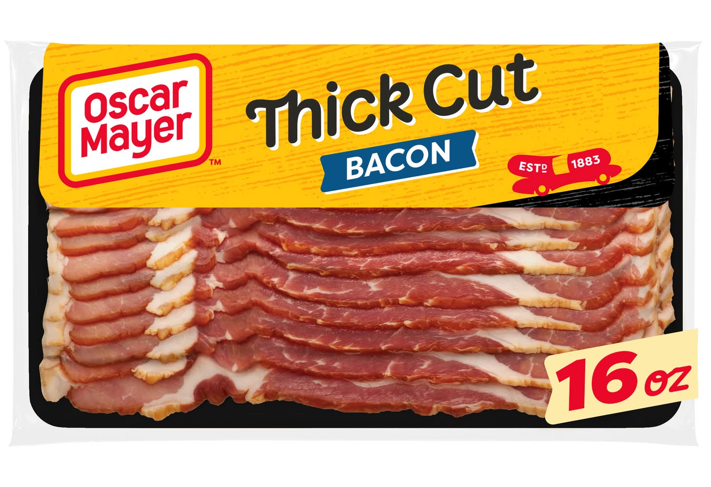 Oscar Mayer Naturally Hardwood Smoked Thick Cut Bacon (16 oz)