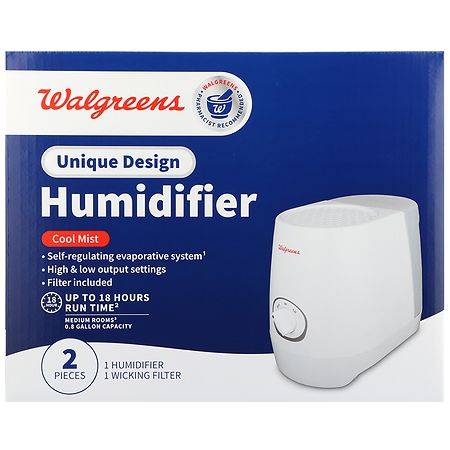 Walgreens Unique Design Cool Mist Humidifier