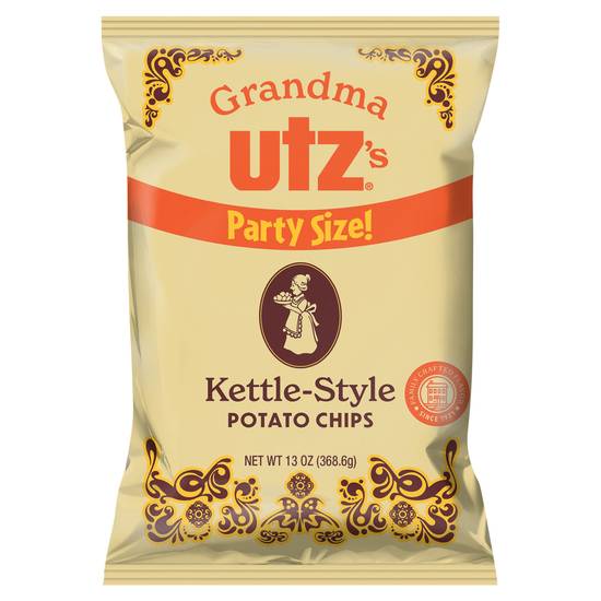Grandma Utz's Party Size Kettle-Style Potato Chips