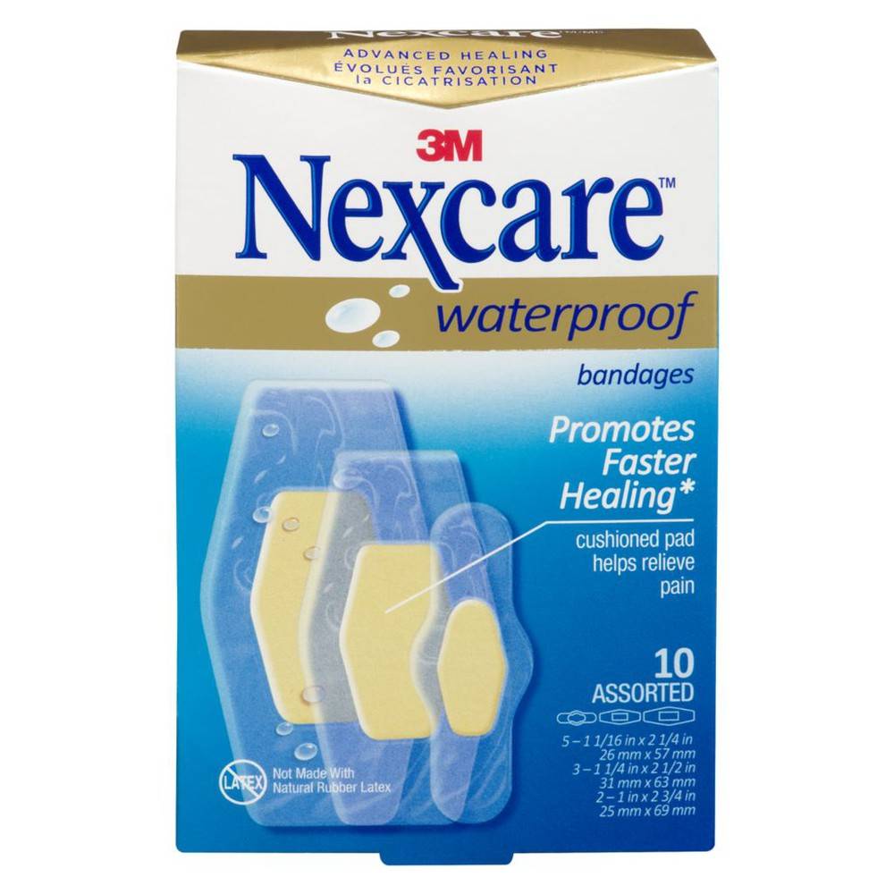 Nexcare Advanced Waterproof Bandages