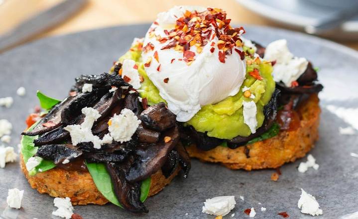 Mushroom Potato Rosti