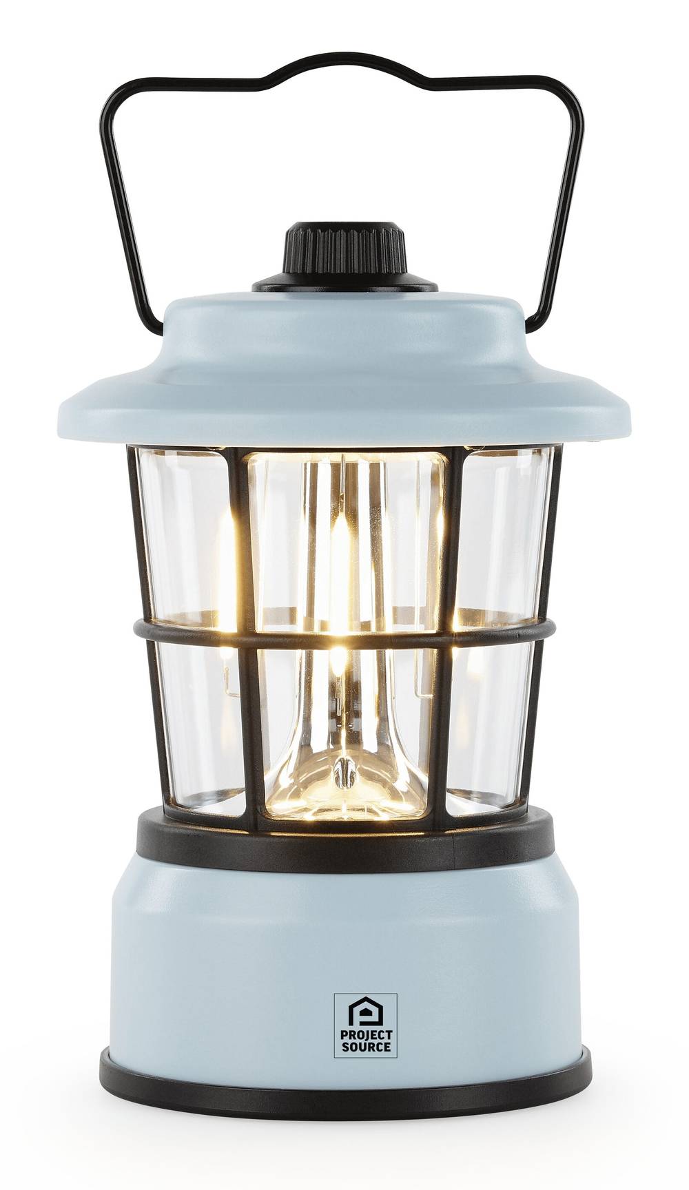 Project Source 265-Lumen LED Camping Lantern with Batteries Included | LP-PS1535