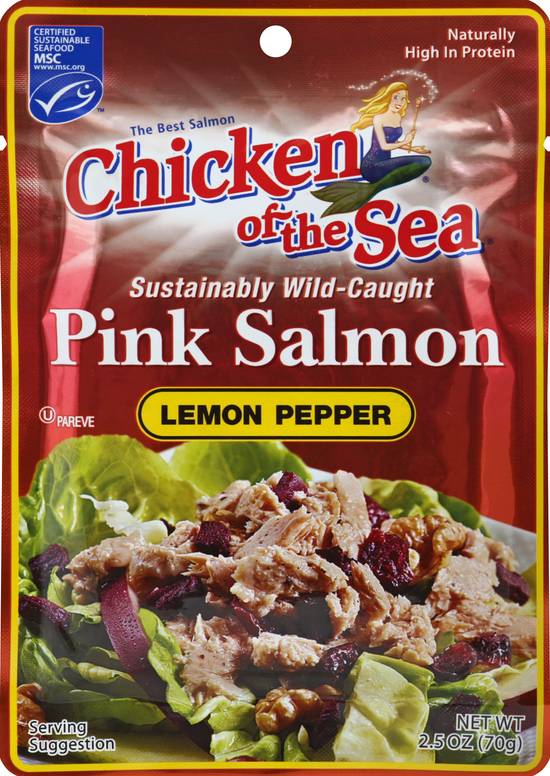 Chicken Of the Sea Lemon Pepper Pink Salmon