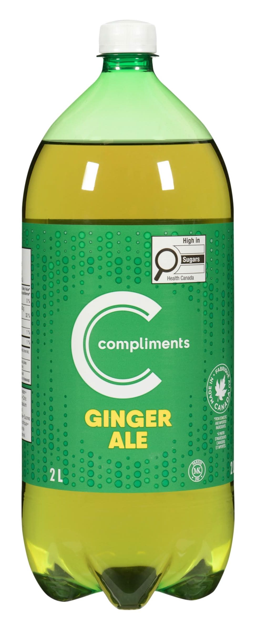 Compliments Ginger Ale Soft Drink (2 L)