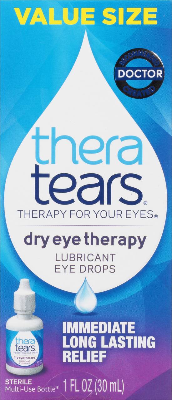 Theratears Dry Eye Therapy Lubricant Eye Drops