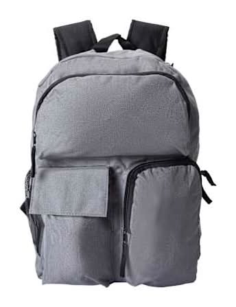 Multi-Pocket Backpack Gray