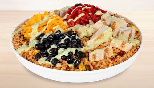 Grilled Chicken Burrito Bowl