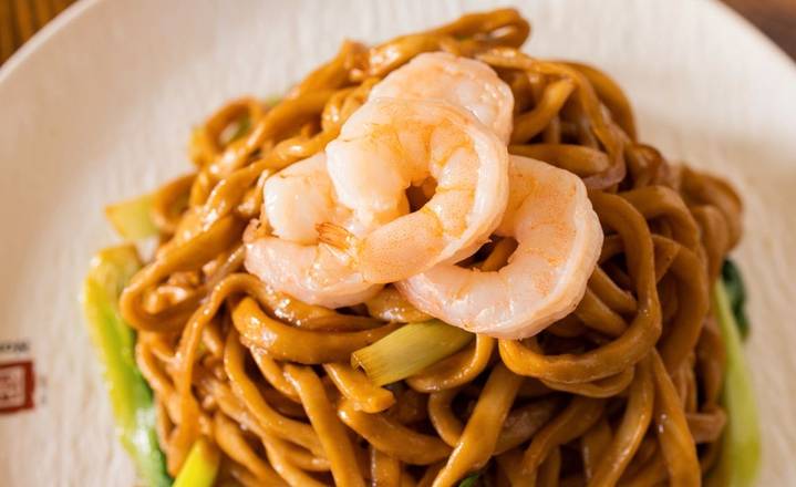 Shrimp Fried Noodle 虾仁炒面