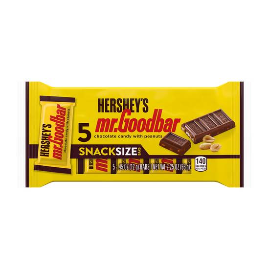 Hershey's Mr. Goodbar Chocolate Candy Bars (peanuts)