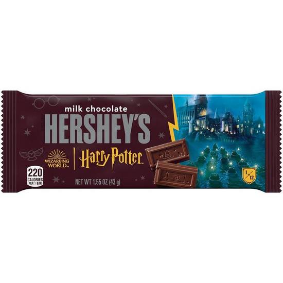 Harry Potterae Hershey's Milk Chocolate Bar, 1.55 oz