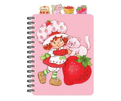 Strawberry Shortcake 4-Tab Spiral Hardcover Journal