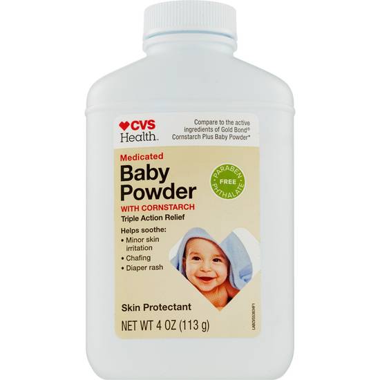 CVS Health Baby Powder, 4 OZ