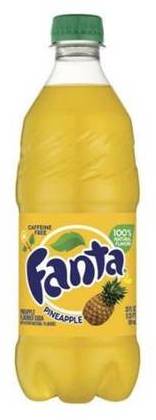 Fanta Soda Pineapple 20 oz Bottle
